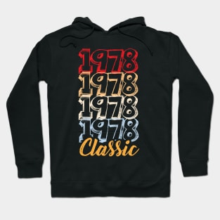 Classic 1978 Hoodie